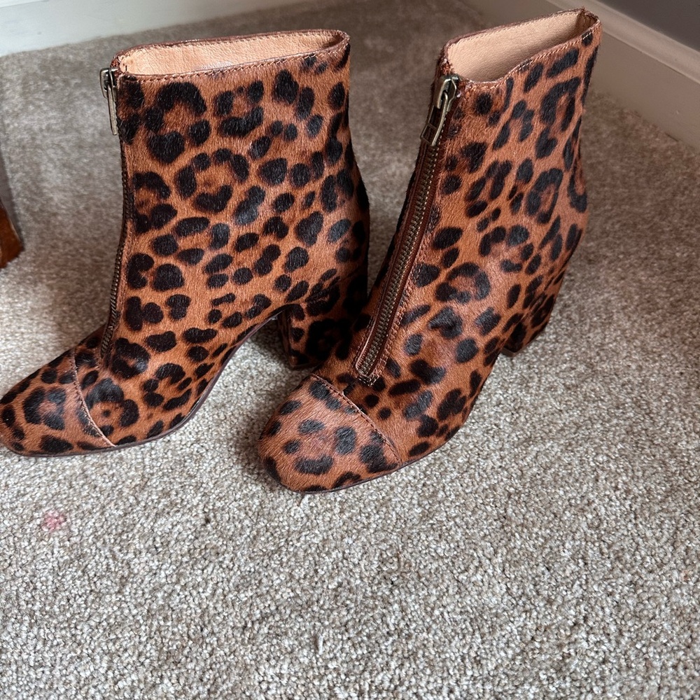 Women’s Madewell Leopard bootie